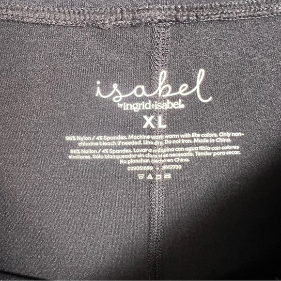 Isabel Maternity Black Sheath Dress Long Sleeve Crew Neck - Picture 7 of 8